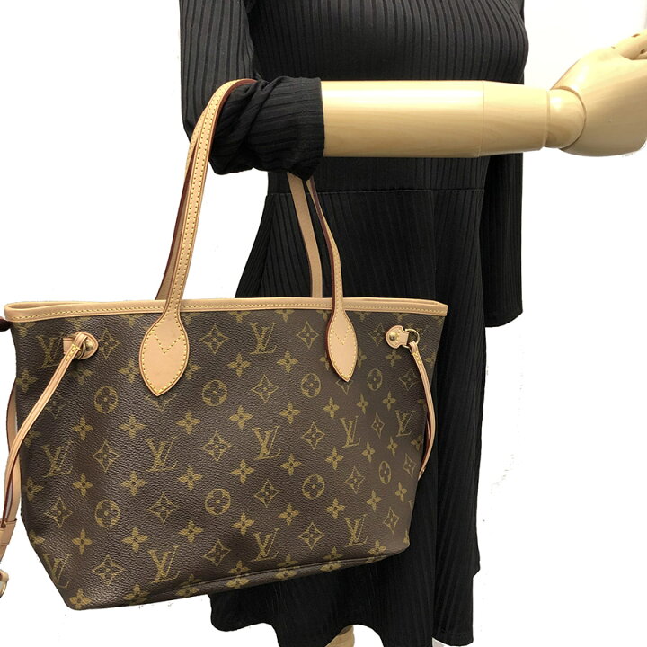 楽天市場】LOUIS VUITTON□ネヴァーフル PM M40155 モノグラム 横長  