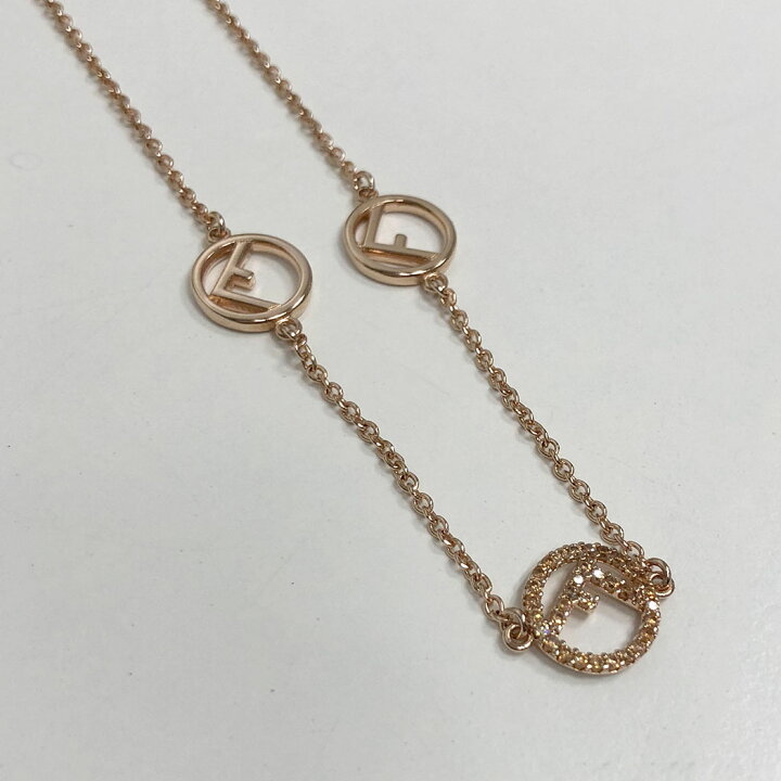 楽天市場】FENDI エフ イズ フェンディ ネックレス 8AG7356DMF15IG 3P 
