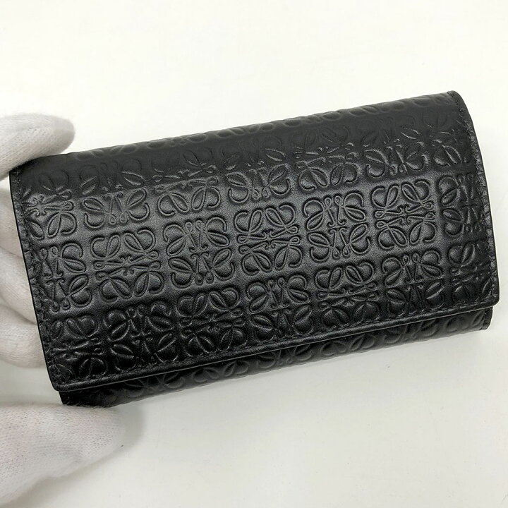 楽天市場】LOEWE 6連キーケース リピートアナグラム エンボス シルク  