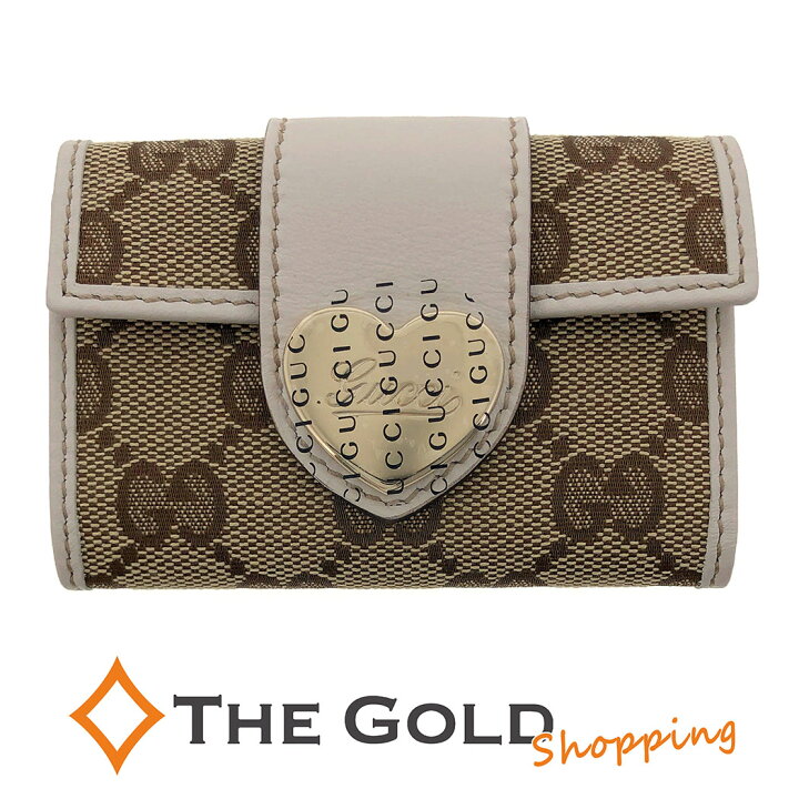 楽天市場】GUCCI□6連キーケース 203551 GGキャンバス ラブリー ハート  