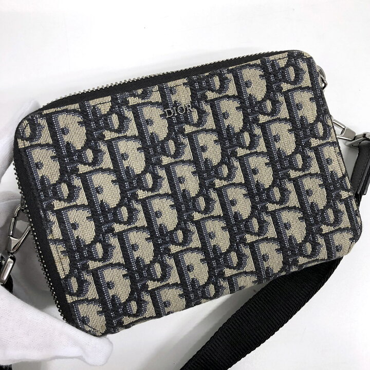 楽天市場】DIOR HOMME□オブリーク ジャカード ポーチ 2OBBC119YSE  