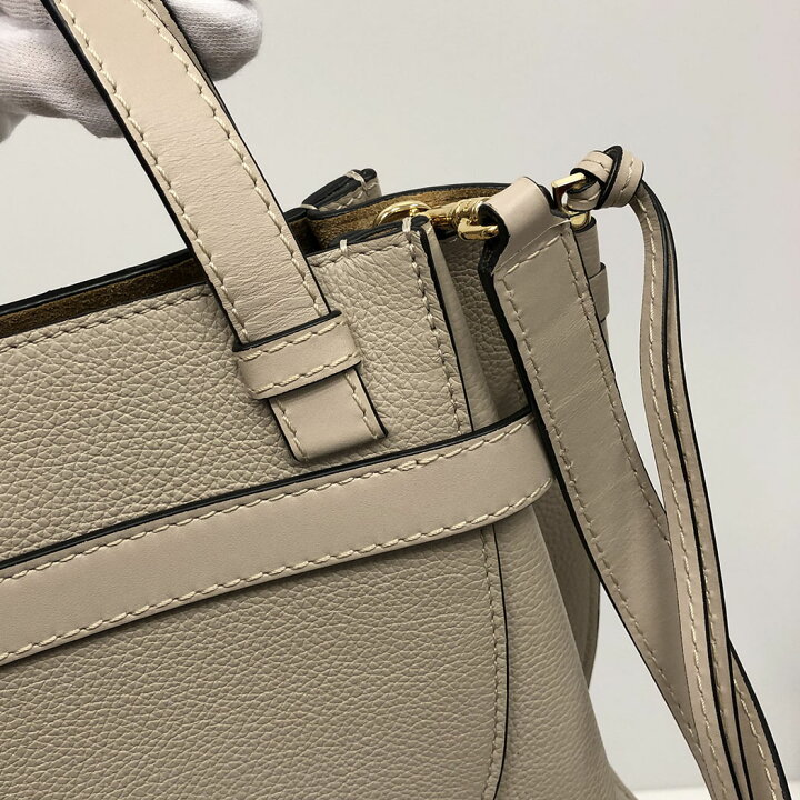 楽天市場】LOEWE ゲートトップハンドル ミニ 321.12.Z99 2WAY ハンド 