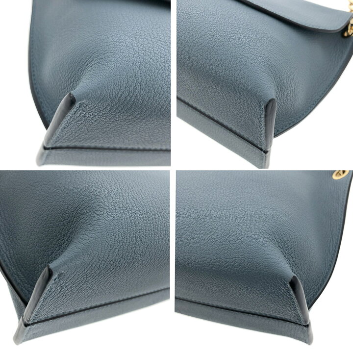 楽天市場】LOEWE□アベニューショルダーバッグ ストーンブルー レザー 