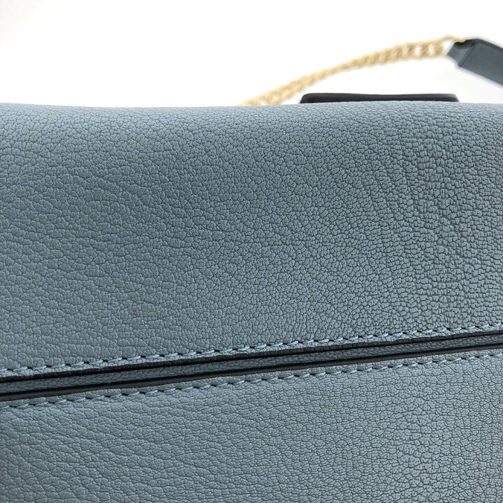 楽天市場】LOEWE□アベニューショルダーバッグ ストーンブルー レザー 