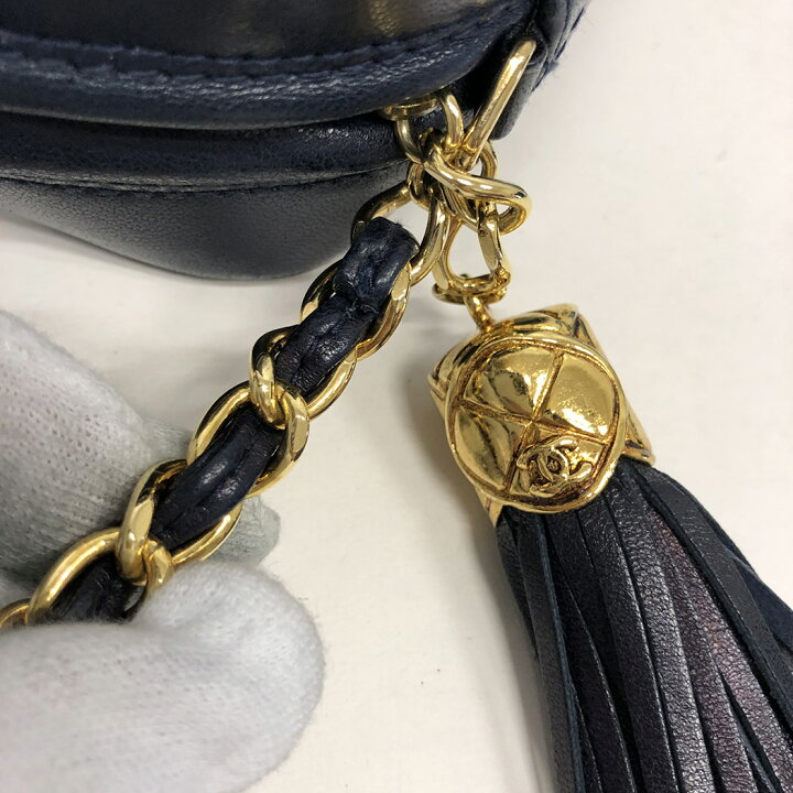 楽天市場】CHANEL□フリンジ マトラッセ チェーンショルダーバッグ 