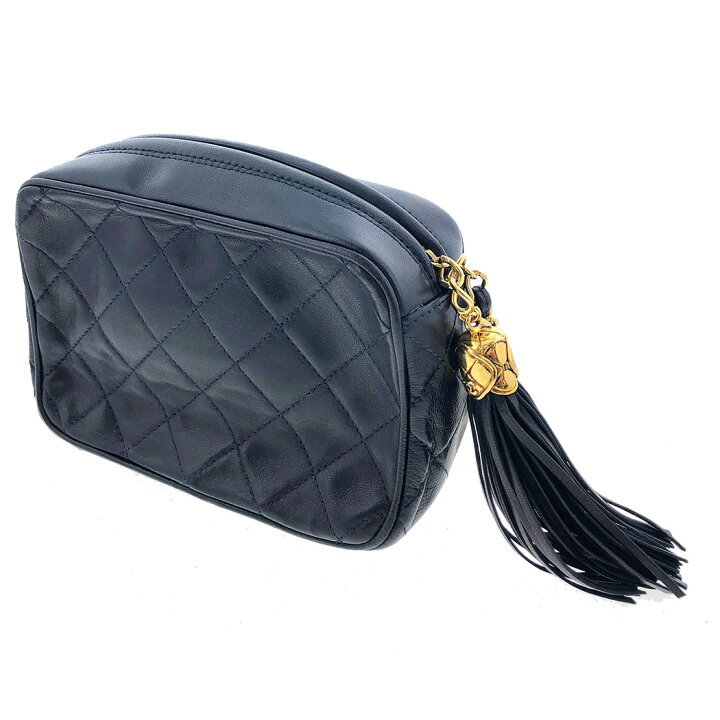 楽天市場】CHANEL□フリンジ マトラッセ チェーンショルダーバッグ 