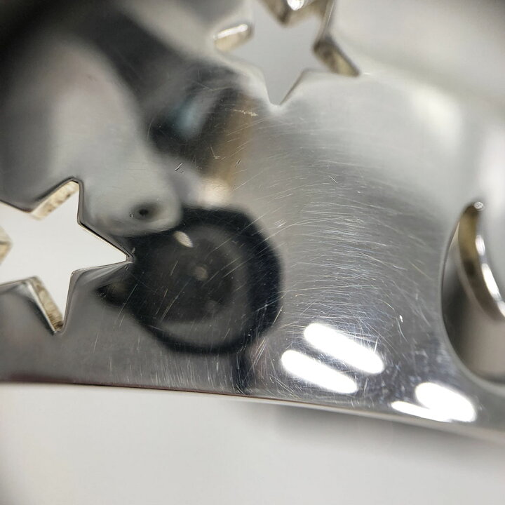 楽天市場】HERMES ムーンスター バングル シルバー SV925 SILVER 