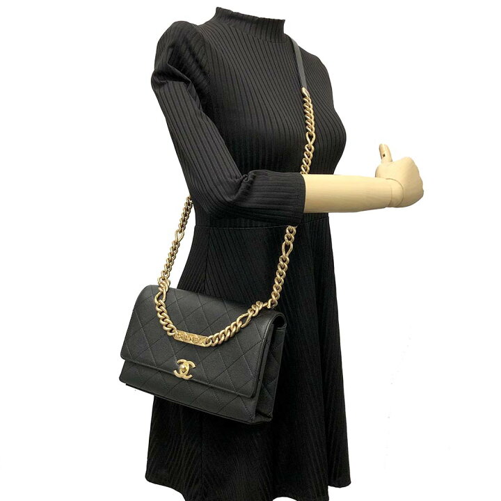 楽天市場】CHANEL☆ チェーンショルダーバッグ AS2764 キャビアスキン 