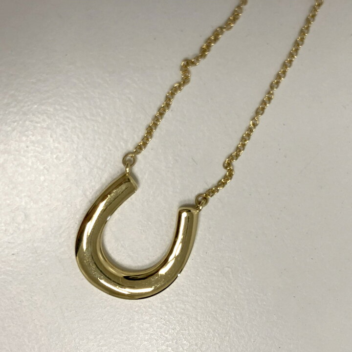 楽天市場】Tiffany&Co.□ ホースシューネックレス 750 YG イエロー 