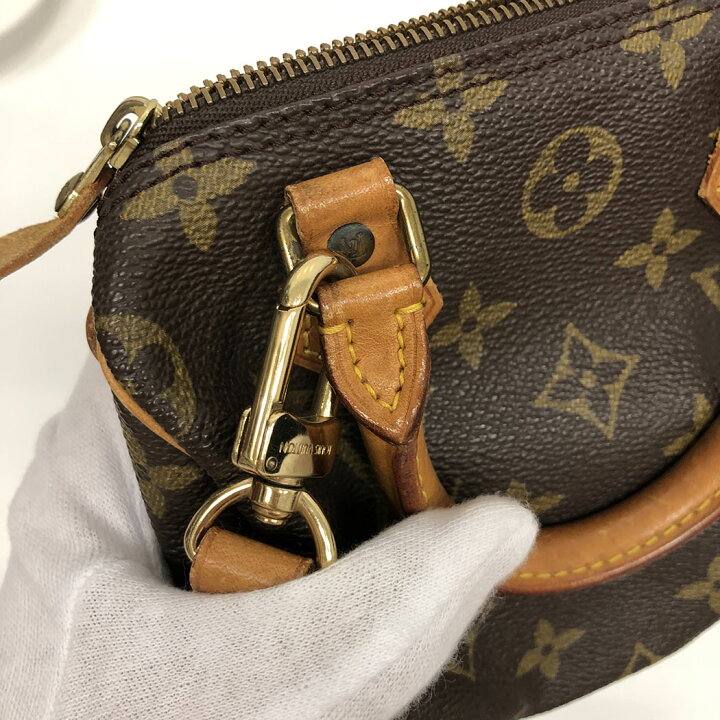 楽天市場】LOUIS VUITTON□ミニスピーディ ショルダーストラップ付き 