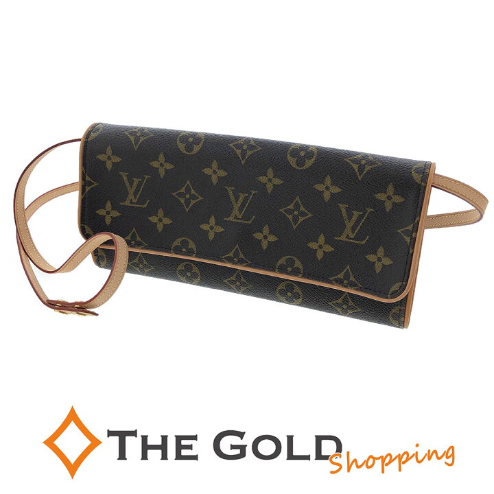 楽天市場】LOUIS VUITTON□ポシェットツインGM M51852 モノグラム  