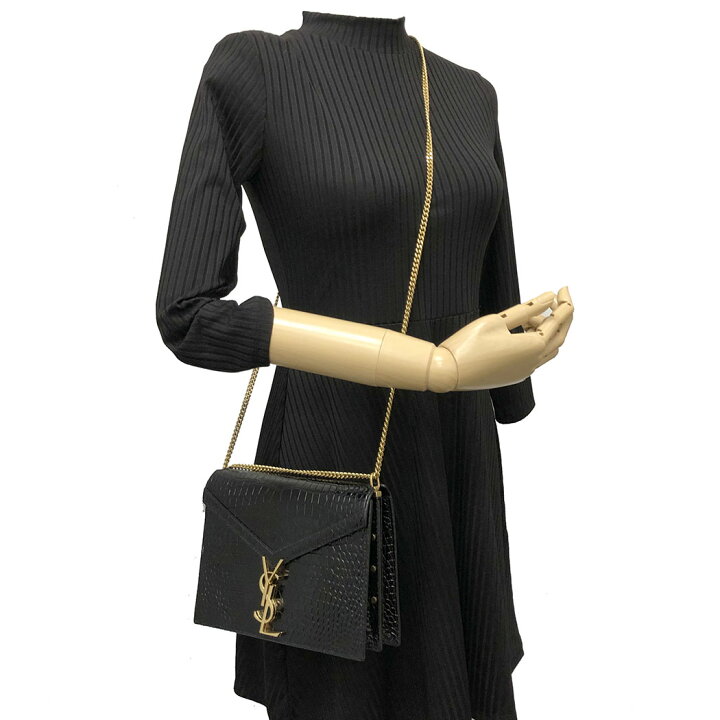 楽天市場】SAINT LAURENT□カサンドラ ミディアム 532750 チェーン  