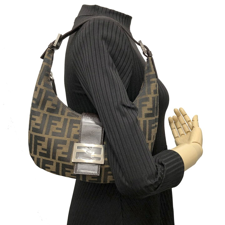 楽天市場】FENDI ワンショルダーバッグ ズッカ 三日月 クロワッサン  