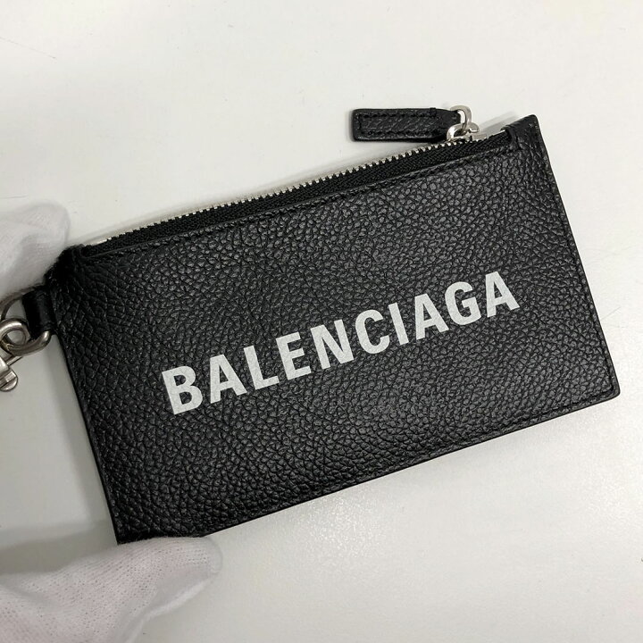 楽天市場】BALENCIAGA☆ キャッシュ カードケース キーリング付き  