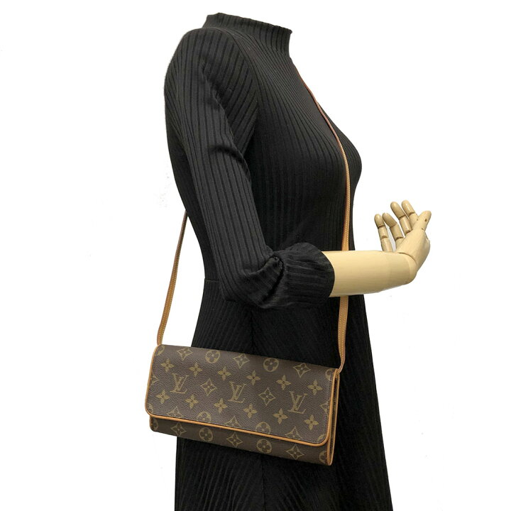 楽天市場】LOUIS VUITTON□ポシェットツインGM M51852 モノグラム ミニ 