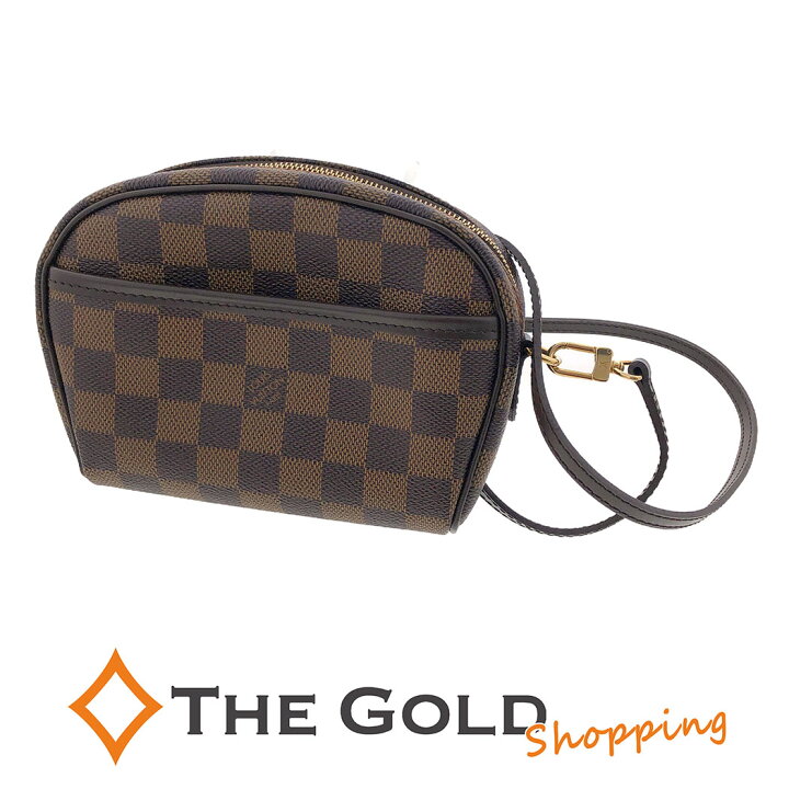 楽天市場】LOUIS VUITTON□ポシェットイパネマ N51296 ダミエ・エベヌ 