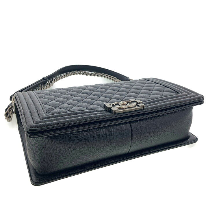楽天市場】CHANEL☆ ボーイシャネル チェーンショルダーバッグ ラージ 