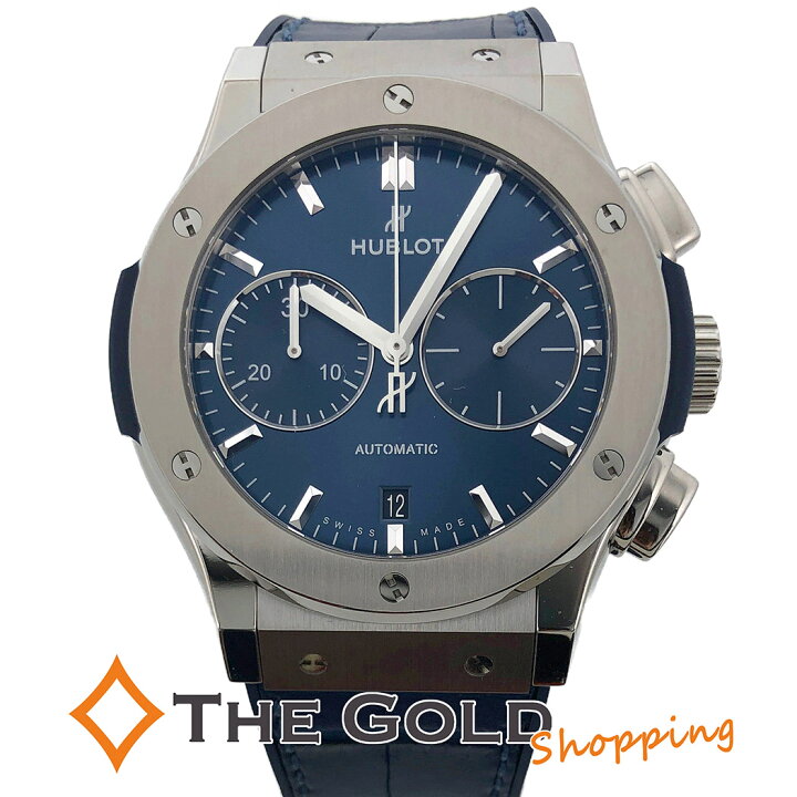 楽天市場】HUBLOT□クラシック フュージョン ブルー クロノグラフ  