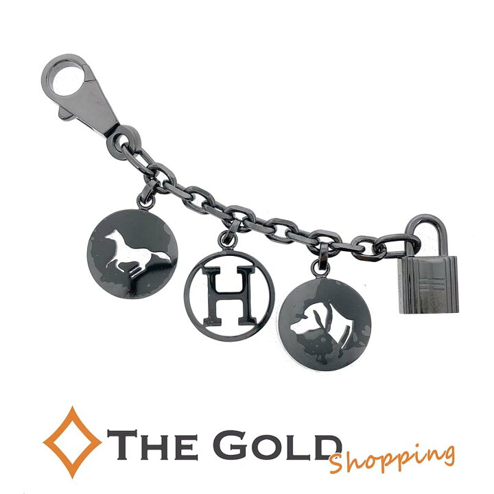 楽天市場】HERMES アミュレット4 ブルロック チャーム ドッグ 犬