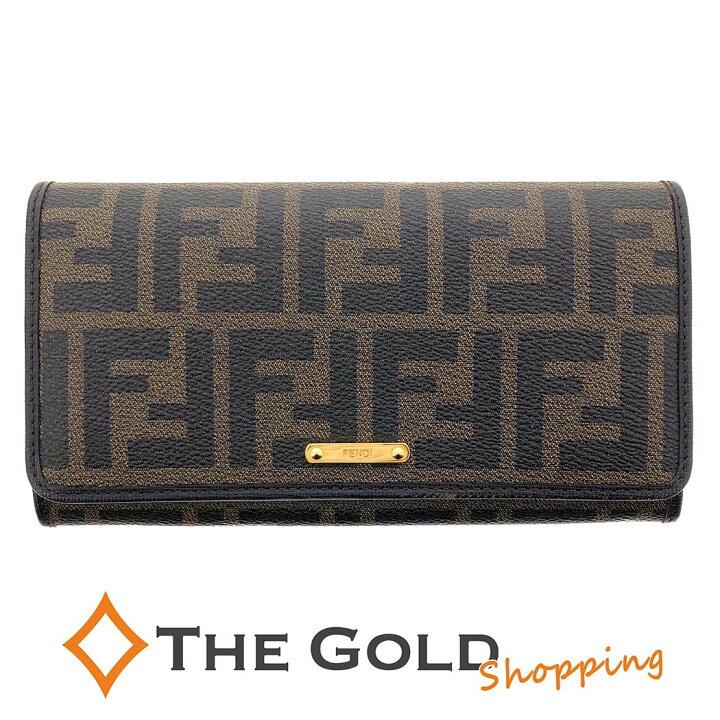 楽天市場】FENDI□コンチネンタルウォレット 8M0298 ロング フラップ  
