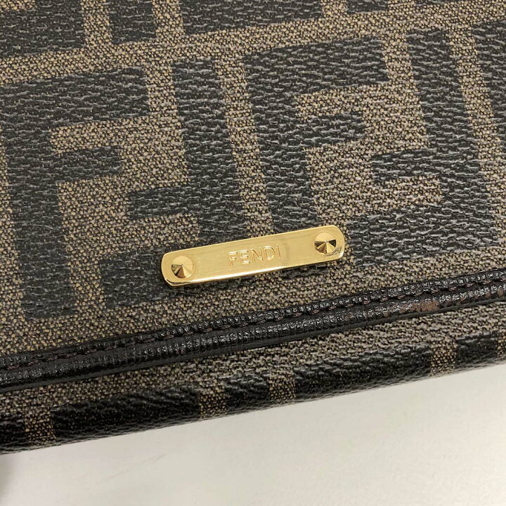 楽天市場】FENDI□コンチネンタルウォレット 8M0298 ロング フラップ 