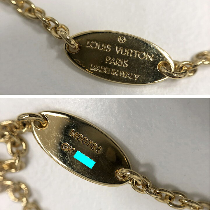 楽天市場】LOUIS VUITTON ネックレス ルルグラム M00783 LV 