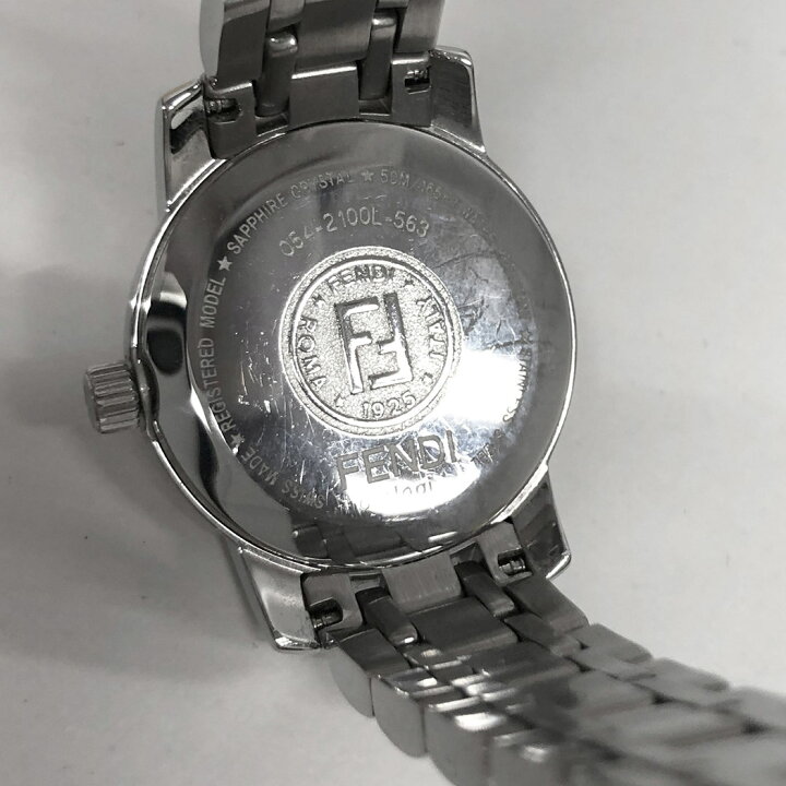 楽天市場】FENDI□ ラウンド レディースウォッチ 2100L クォーツ 26mm  