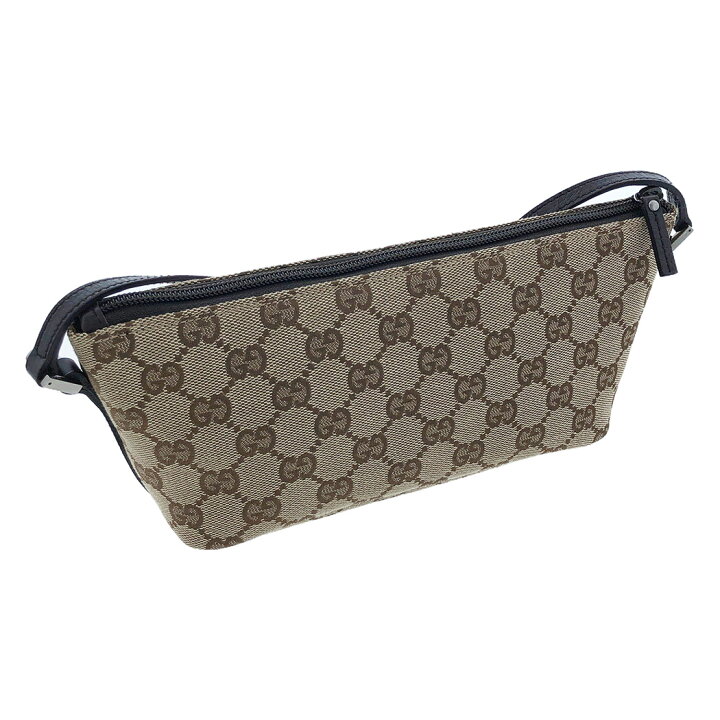 楽天市場】GUCCI□アクセサリーポーチ 7198 GGキャンバス ハンドバッグ  