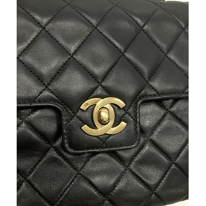 楽天市場】CHANEL□ マトラッセ トップハンドルバッグ ラムスキン 