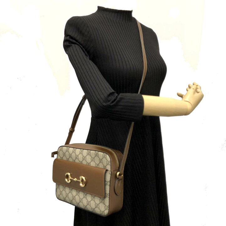 楽天市場】GUCCI□ スモールショルダーバッグ 645454 ホースビット1955