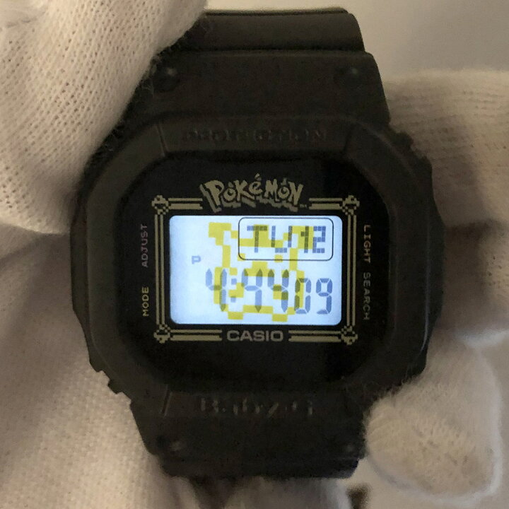 楽天市場】CASIO BABY-G ピカチュウ コラボレーションモデル BGD  