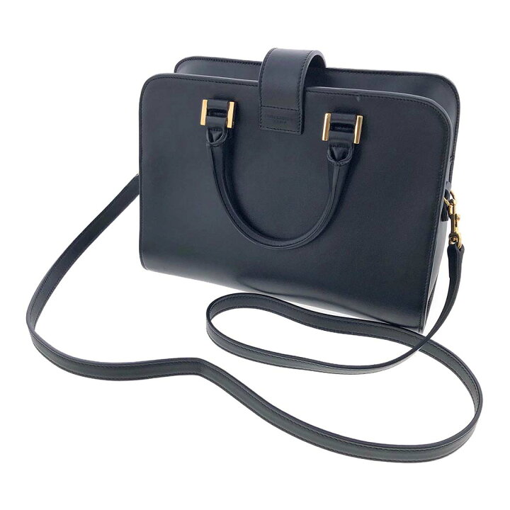 楽天市場】SAINT LAURENT□ ベイビーカバス 568853 ブラック ゴールド 