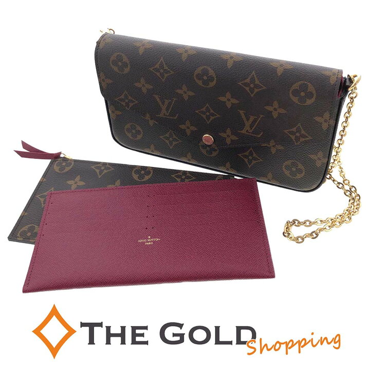 楽天市場】LOUIS VUITTON□ ポシェットフェリシー M61276 チェーン 