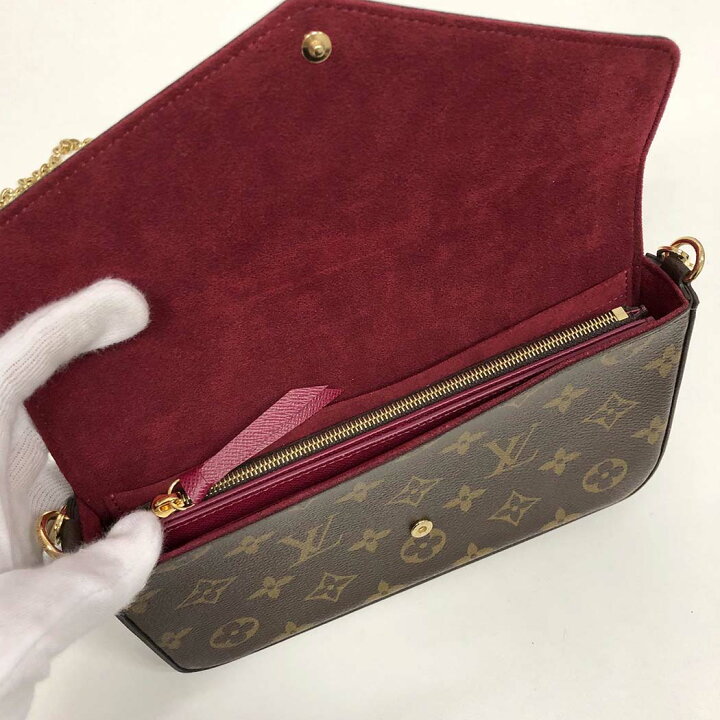 楽天市場】LOUIS VUITTON□ ポシェットフェリシー M61276 チェーン 