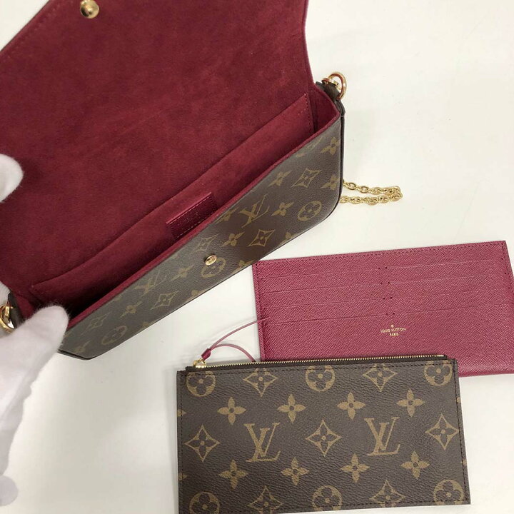 楽天市場】LOUIS VUITTON□ ポシェットフェリシー M61276 チェーン 