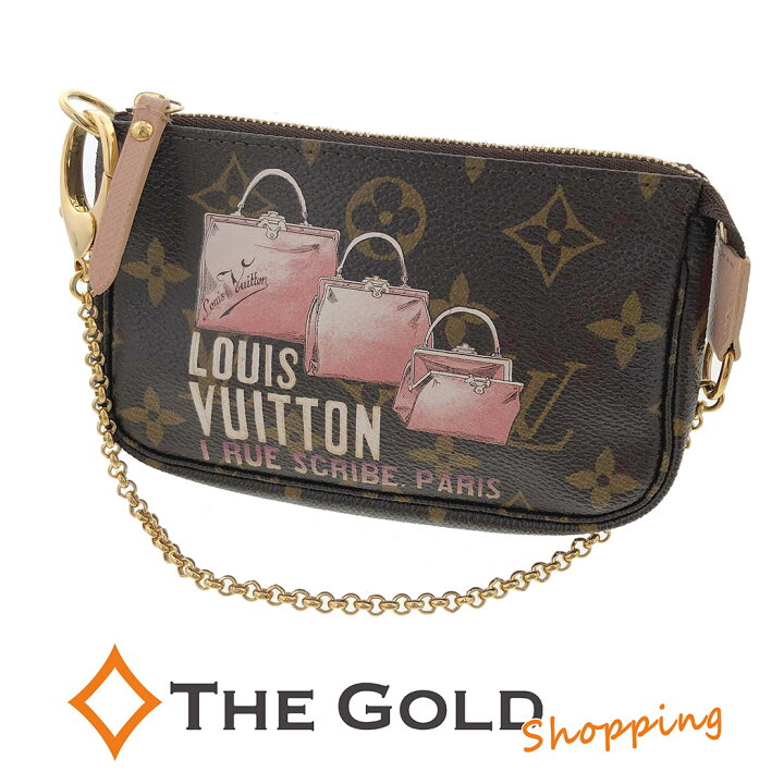 楽天市場】LOUIS VUITTON□ ミニポシェットアクセソワール トランク 