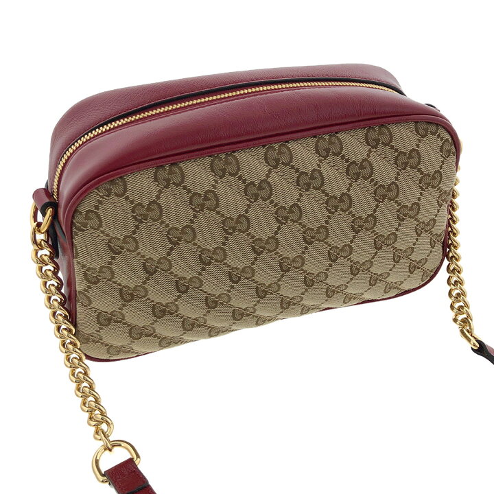 楽天市場】GUCCI GGマーモント キルティング スモール ショルダー  