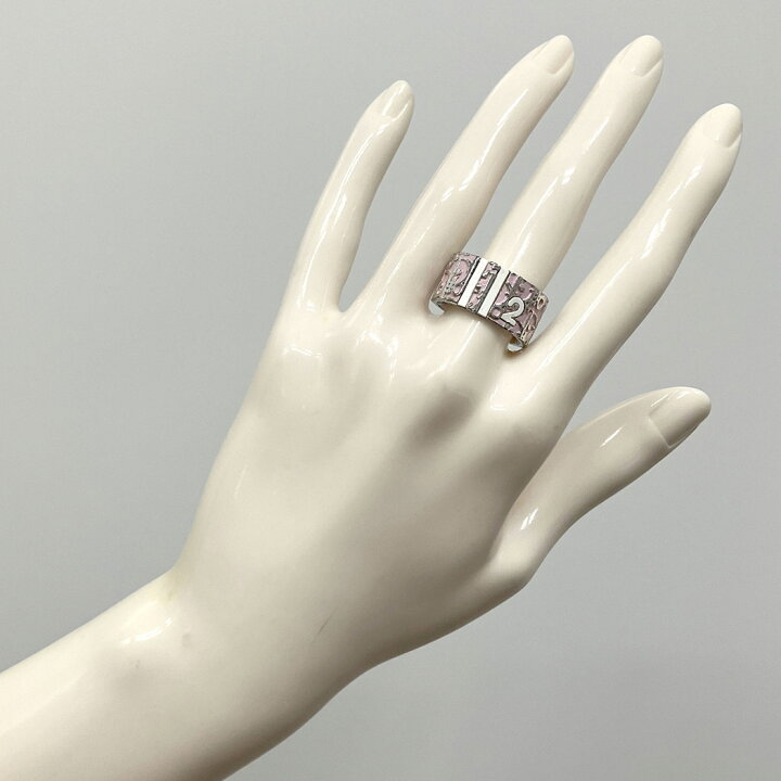 楽天市場】Christian Dior□ トロッター リング 14号 ピンク 