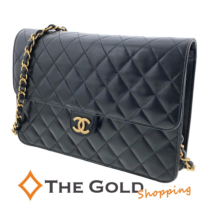 楽天市場】CHANEL○ マトラッセ チェーンショルダーバッグ 25cm  
