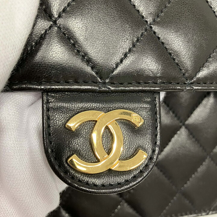 楽天市場】CHANEL○ マトラッセ チェーンショルダーバッグ 25cm 