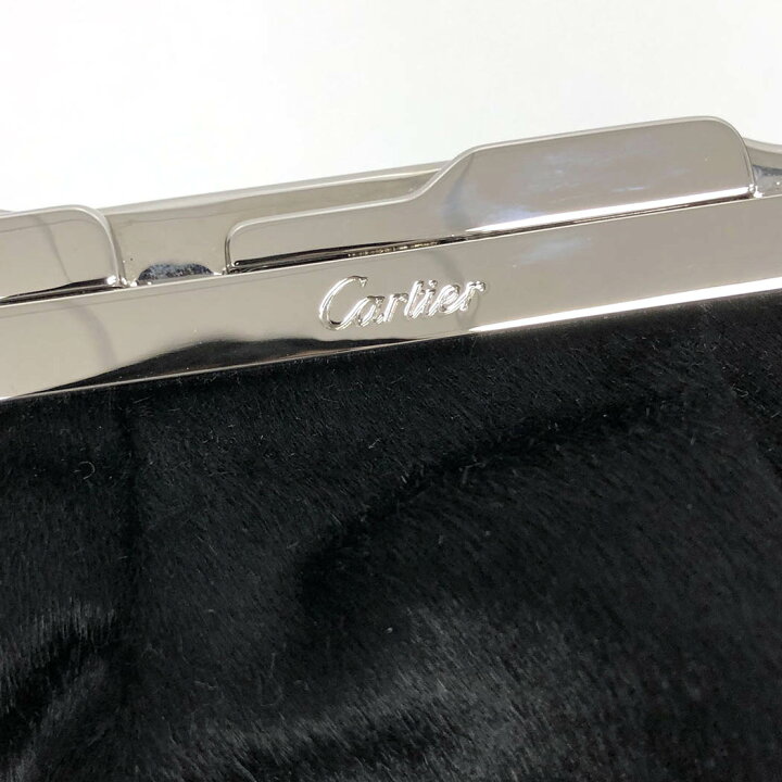楽天市場】Cartier□ ミニ ハンドバッグ L1000697 パンテール ハラコ  
