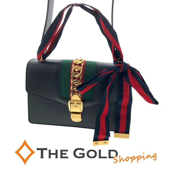 楽天市場】GUCCI○ スモールショルダーバッグ 421882 シルヴィ 