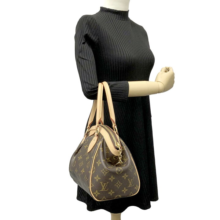 楽天市場】LOUIS VUITTON□ ティヴォリPM M40143 モノグラム ブラウン 