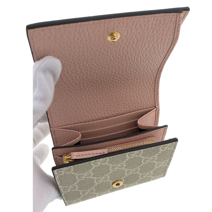 楽天市場】GUCCI ダブルG バイカラー ミディアム ウォレット 598587  