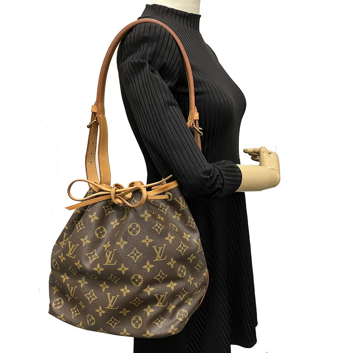楽天市場】LOUIS VUITTON□ プチノエ M42226 モノグラムキャンバス 