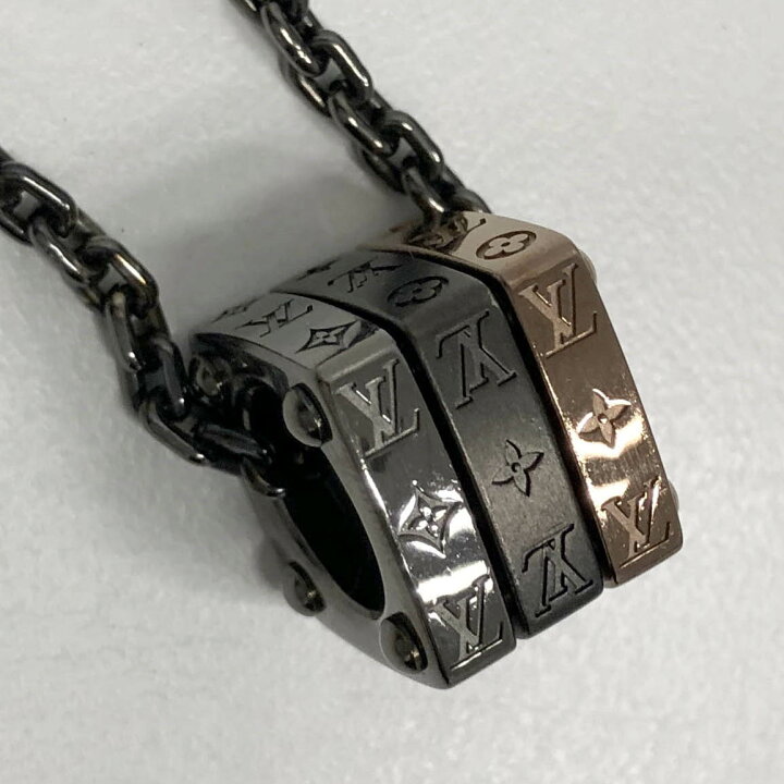 楽天市場】LOUIS VUITTON□ ペンダントモノグラム ボールド M01191 50 