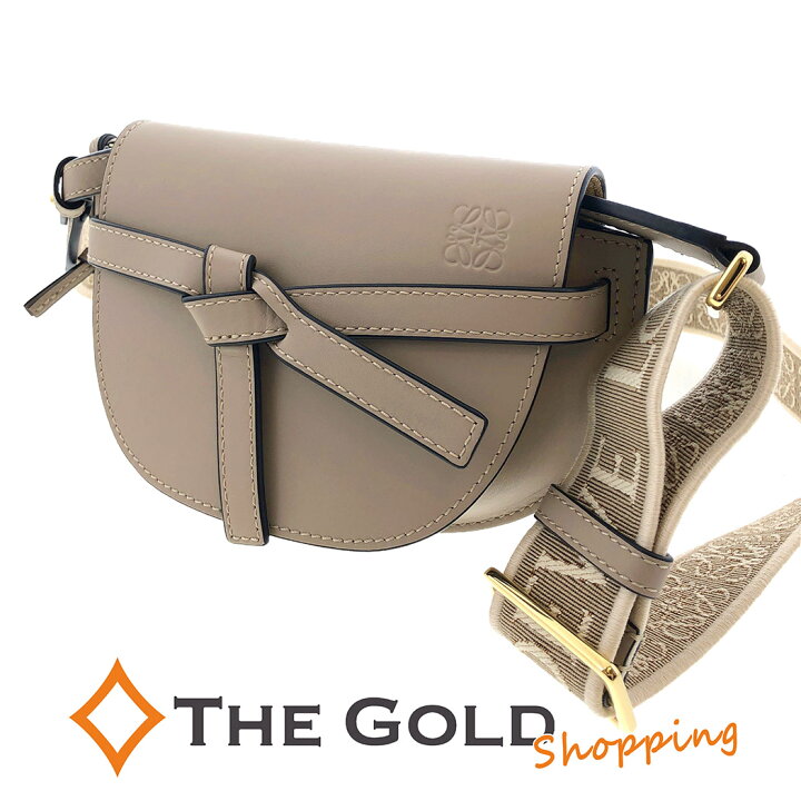 楽天市場】LOEWE□ ゲートバッグ ミニ A650N46X13 サンド ソフトカーフ  
