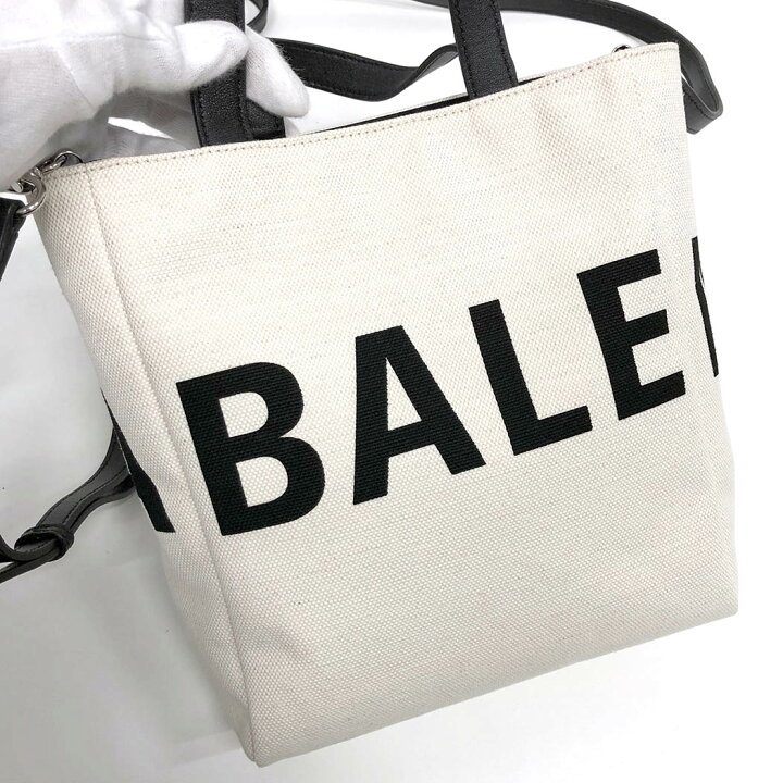 楽天市場】BALENCIAGA□ エブリテイ トートバッグ 544459 キャンバス 