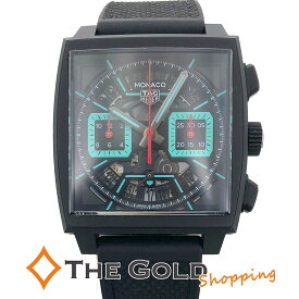 TAG Heuer モナコ クロノグラフ CBL2184.FT6236 ターコイズブルー 2023年 国内 自動巻き 腕時計 メンズウォッチ タグホイヤー 【中古】