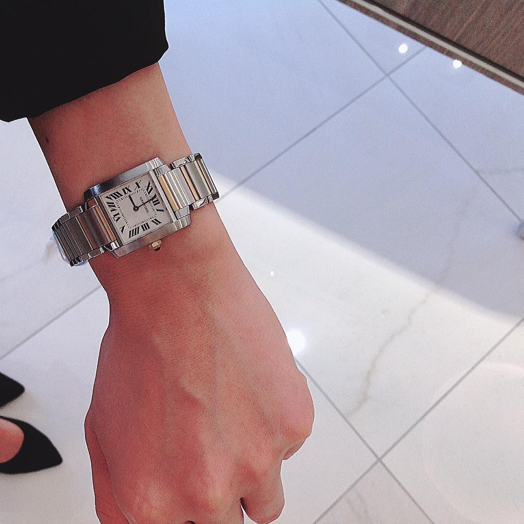 【中古】カルティエ Cartier タンクフランセーズMM Ｗ51006Q4 腕時計 [レディース 女性用] ギフト プレゼント ビジネス ご褒美  ザ・ゴールド | THE GOLD ショッピング